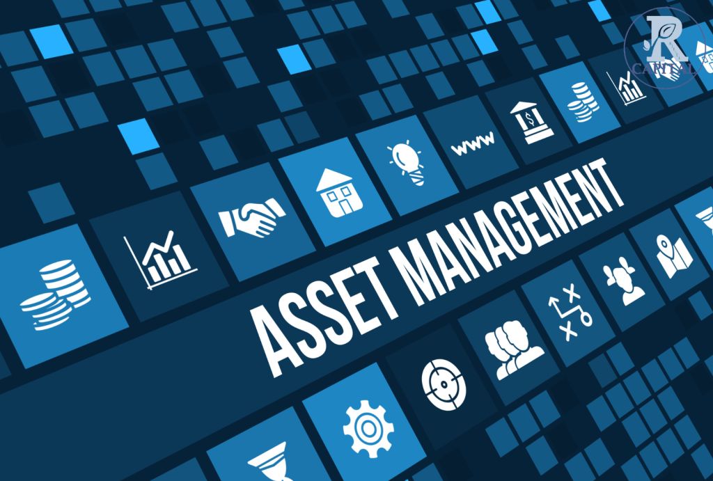 Professional discussing asset management strategy to build wealth through diversified portfolio