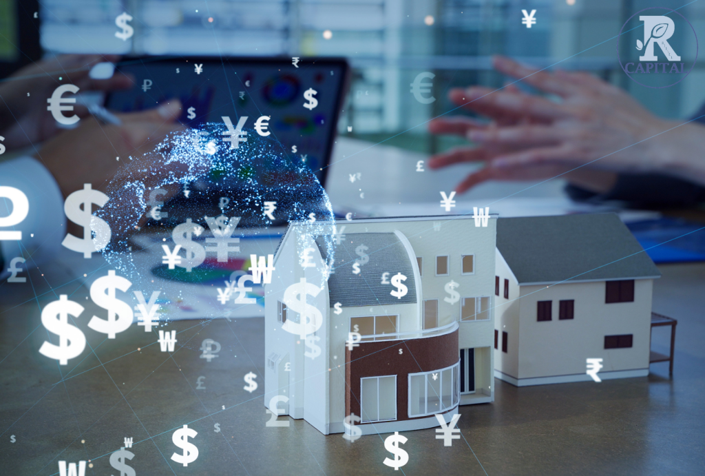 Modern buildings representing various real estate asset classes including residential, commercial, and industrial properties
